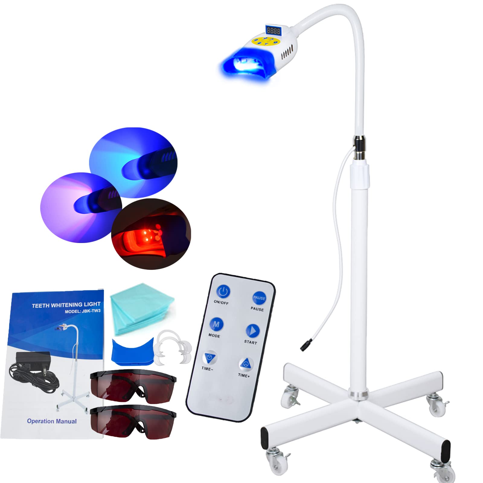 Amazon.com: Teeth Whitening Lamp - 36W 10 LED Cold Light, 3 Colors